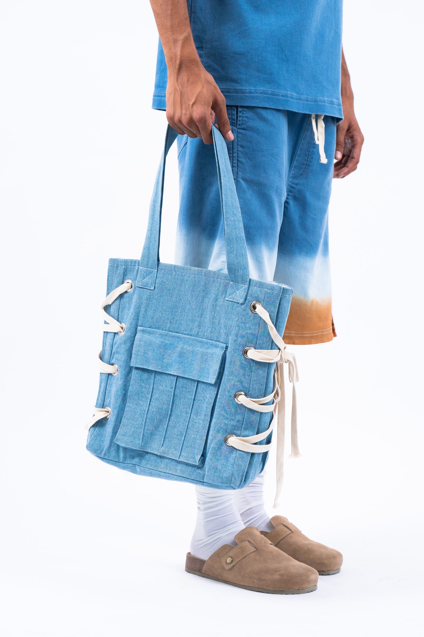 Classic Denim Tote Bag