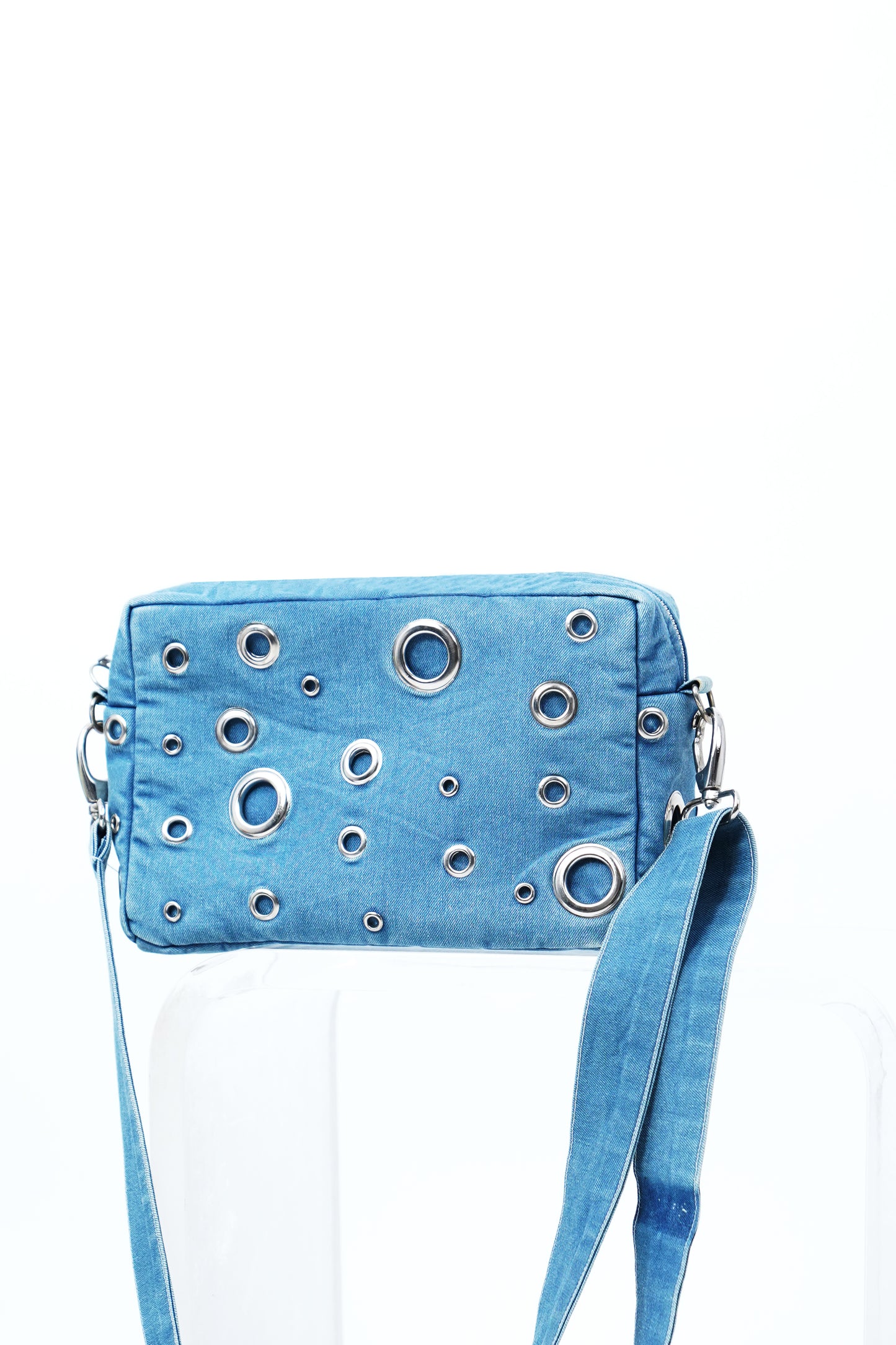 The Holey Grail- Crossbody Bag Blue