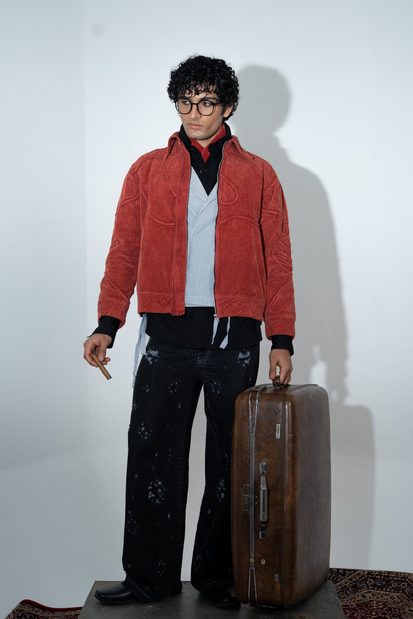 Scarlet Corded Unisex Jacket