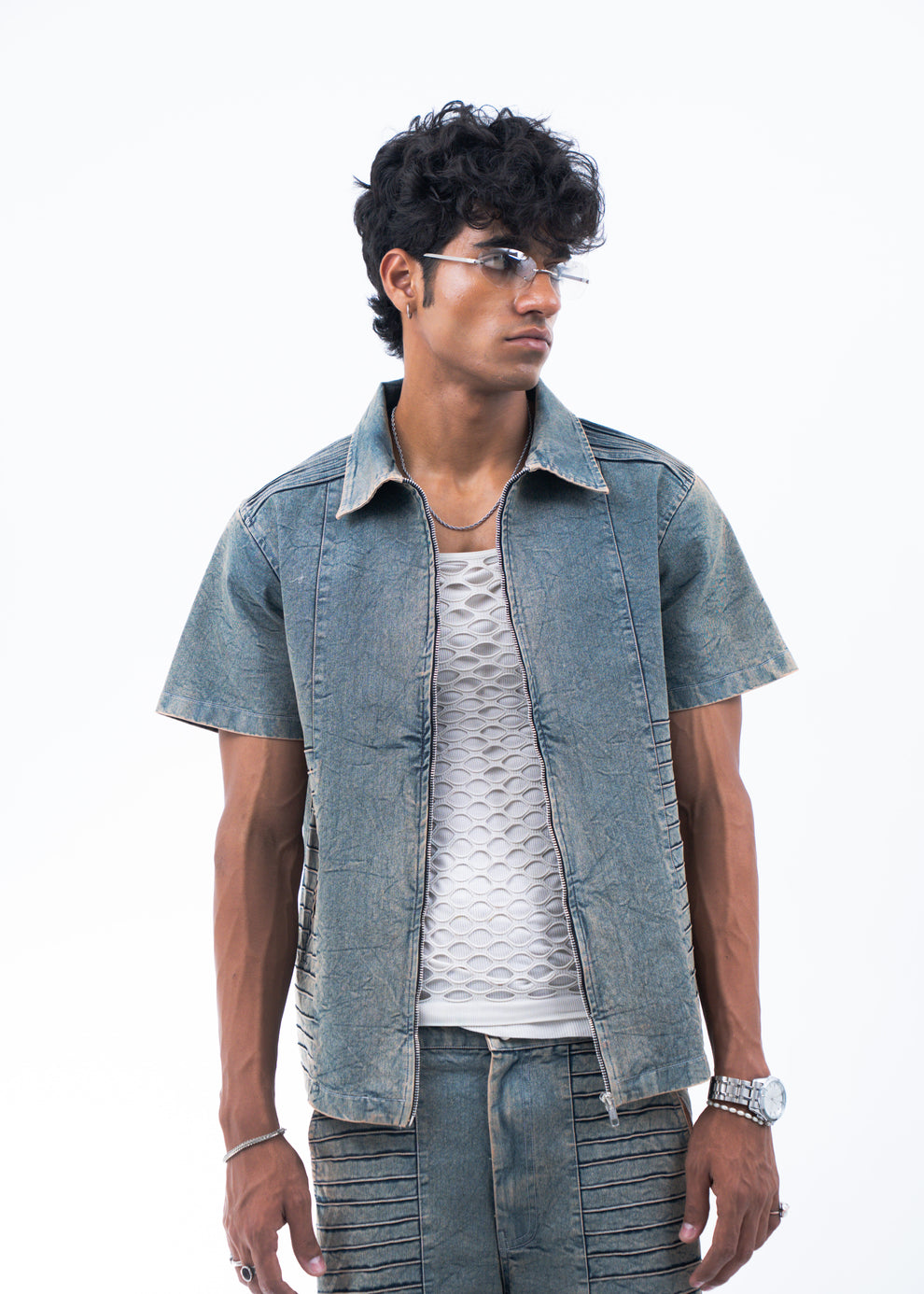 Vintage Warrior Denim Shirt