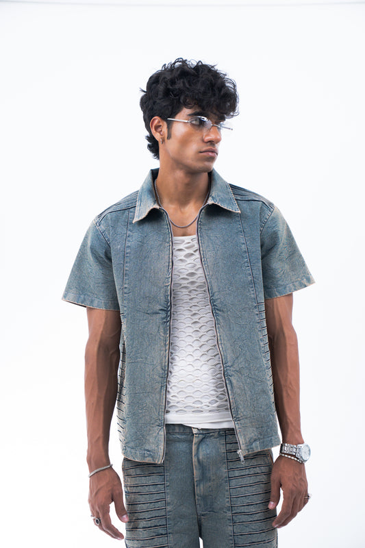 Vintage Warrior Denim Shirt