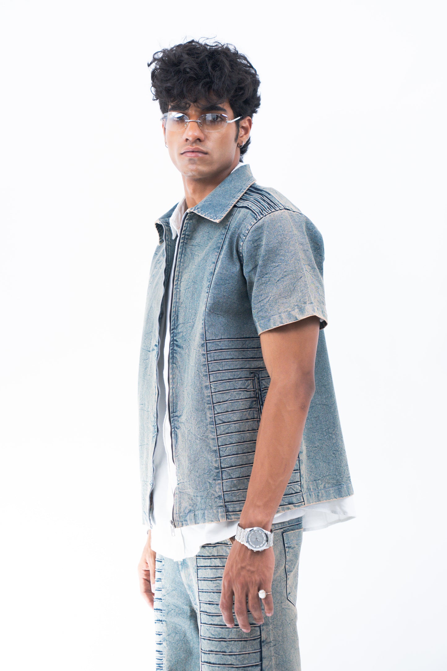 Vintage Warrior Denim Shirt