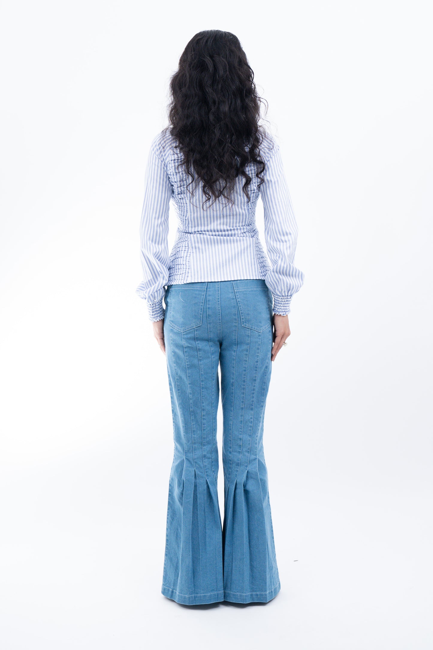 Striped Zipper Shirt