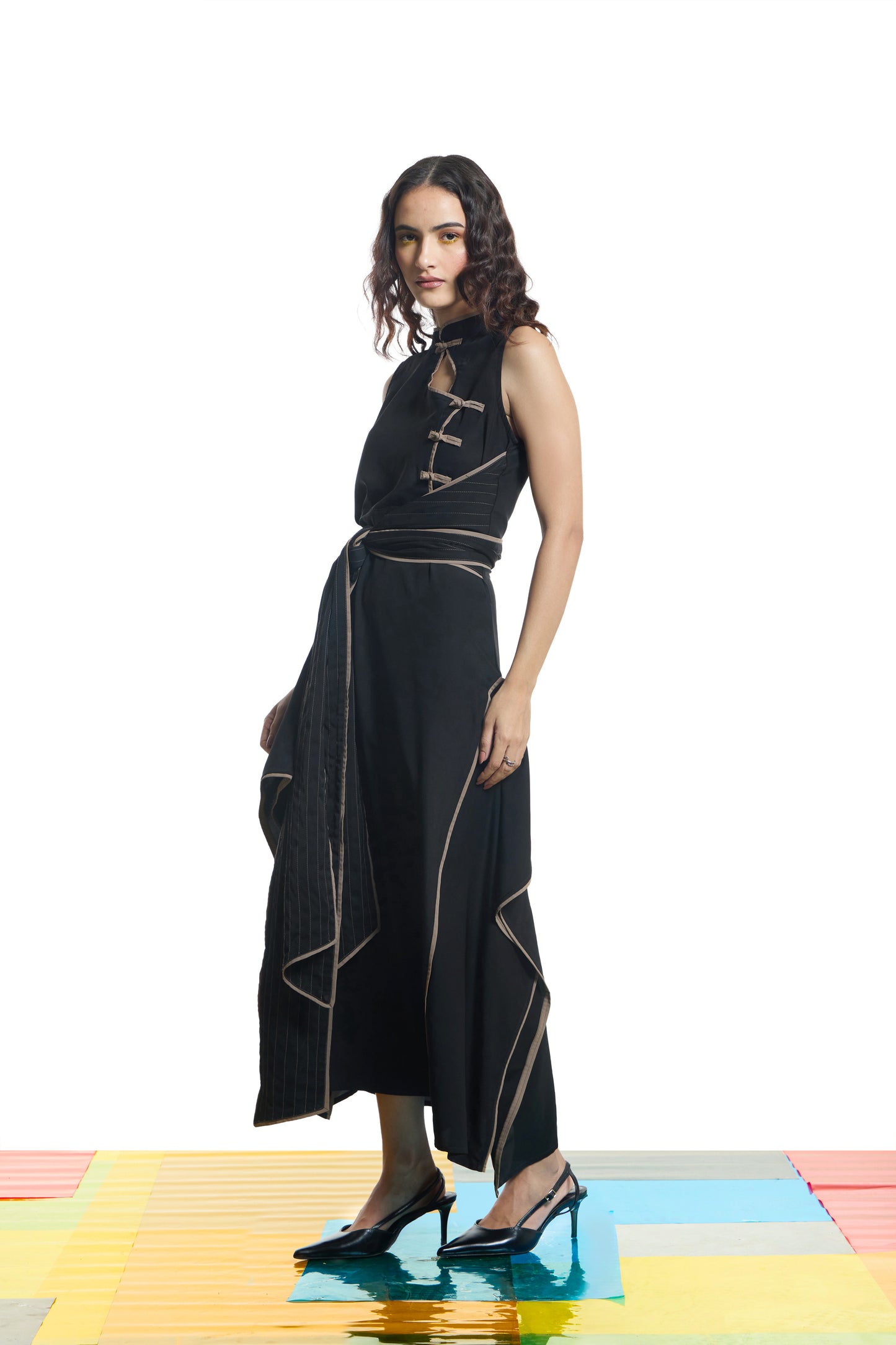 Tokyo Drift Midi Dress