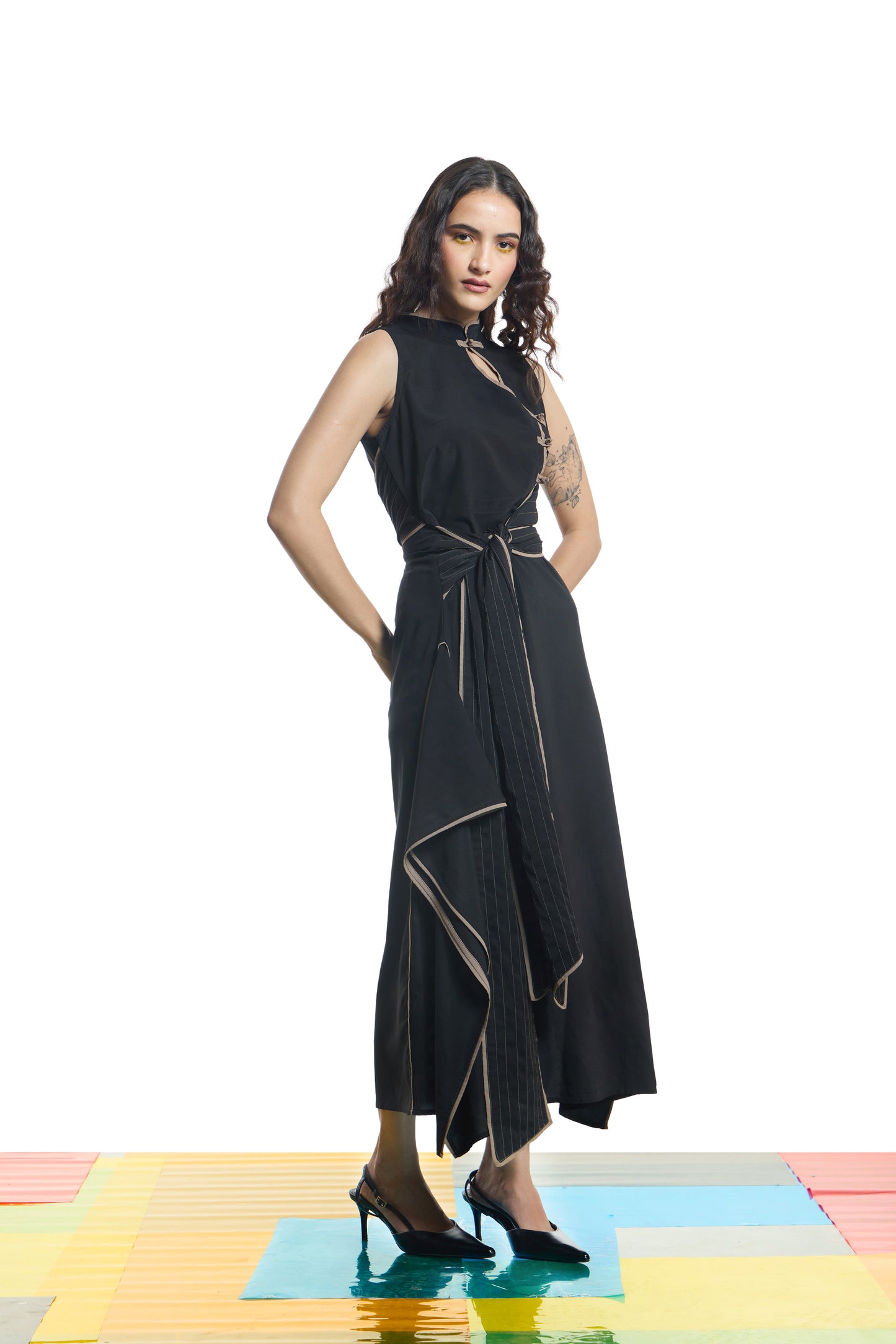 Tokyo Drift Midi Dress