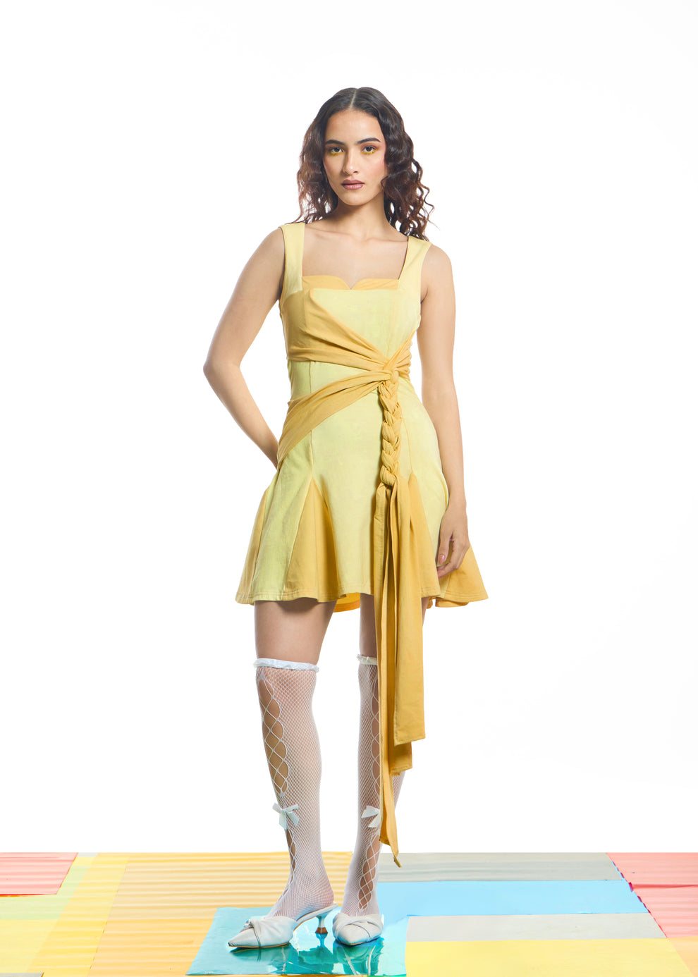 Knotted Skater dress