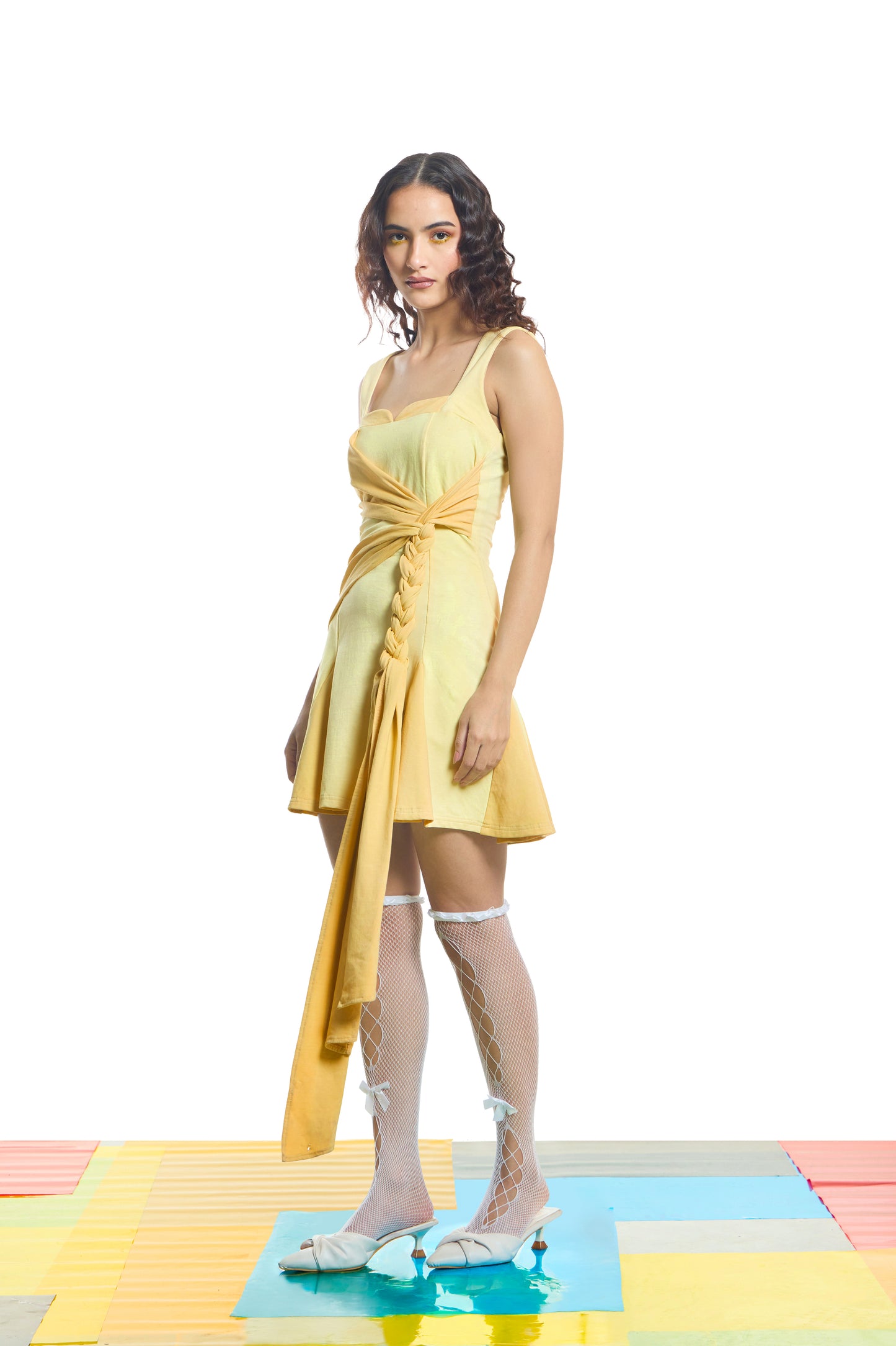Knotted Skater dress