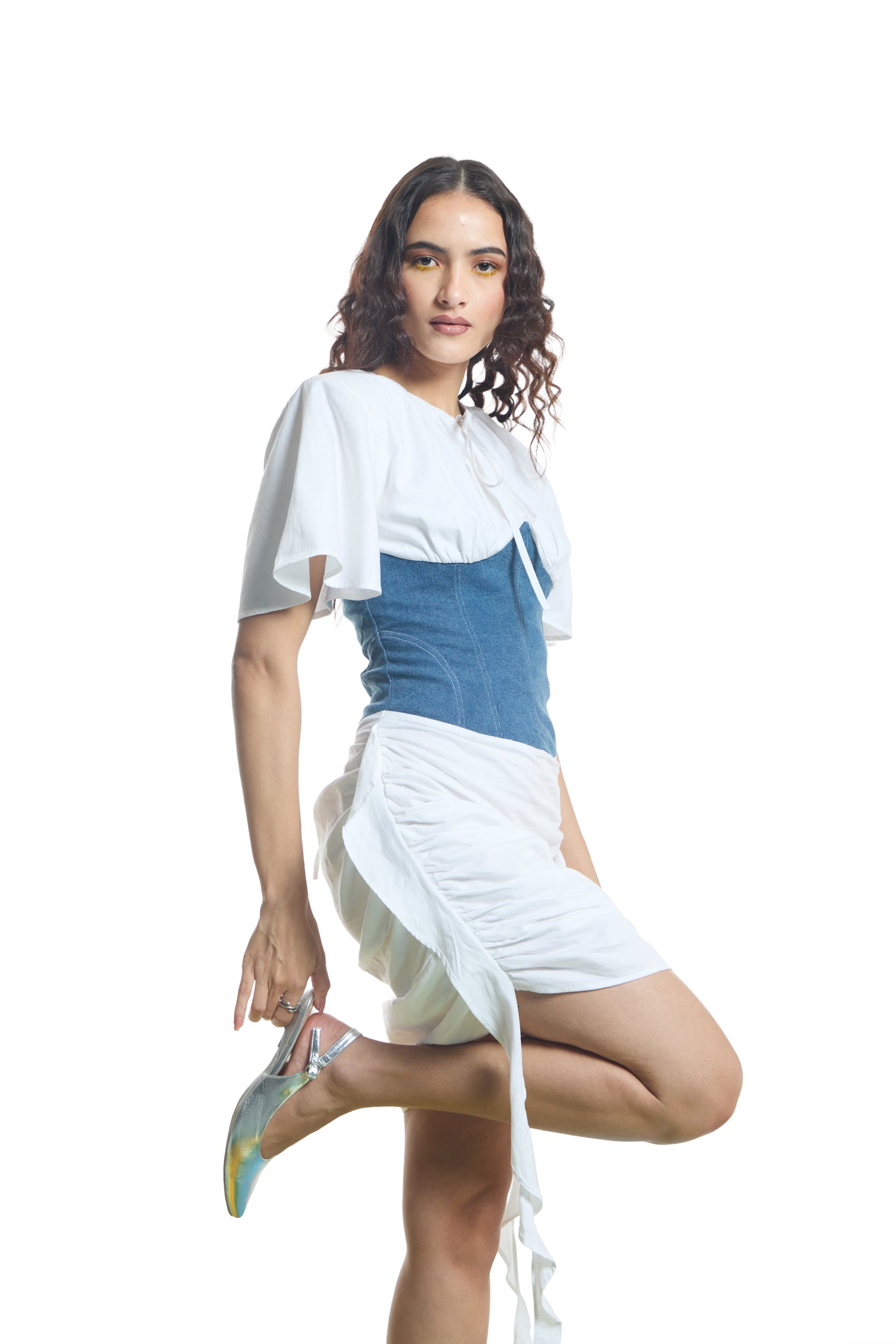 Diana Ruffle Corset Dress