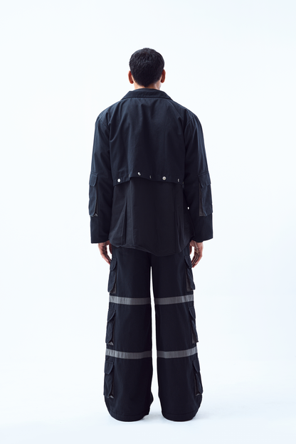 Midnight Pleated Pants