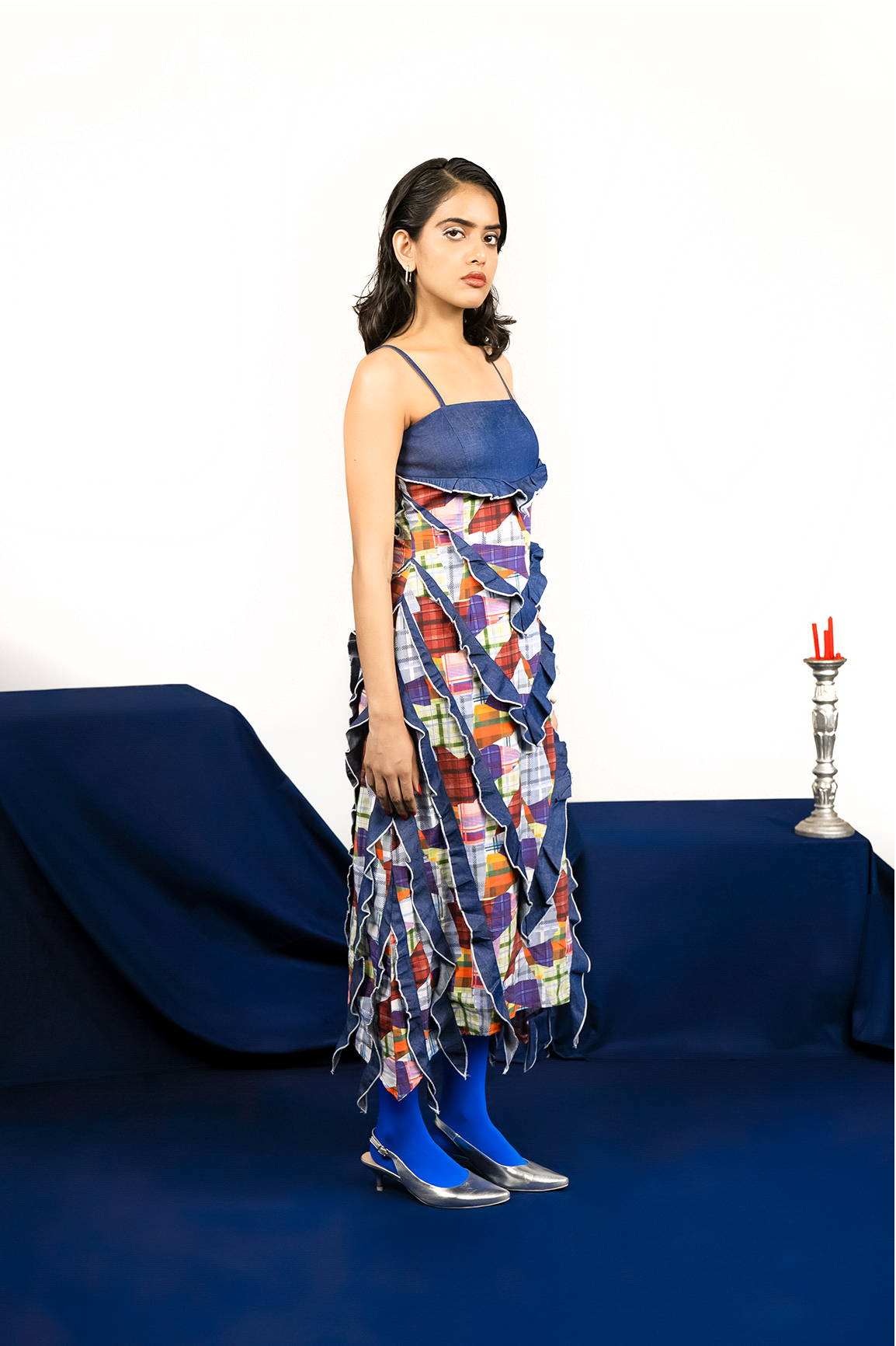 Quiet Chaos Ruffle Maxi Dress