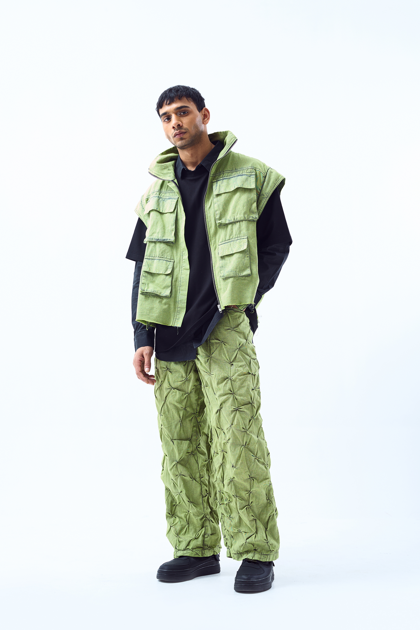 Convertible Surge Jacket - Lime