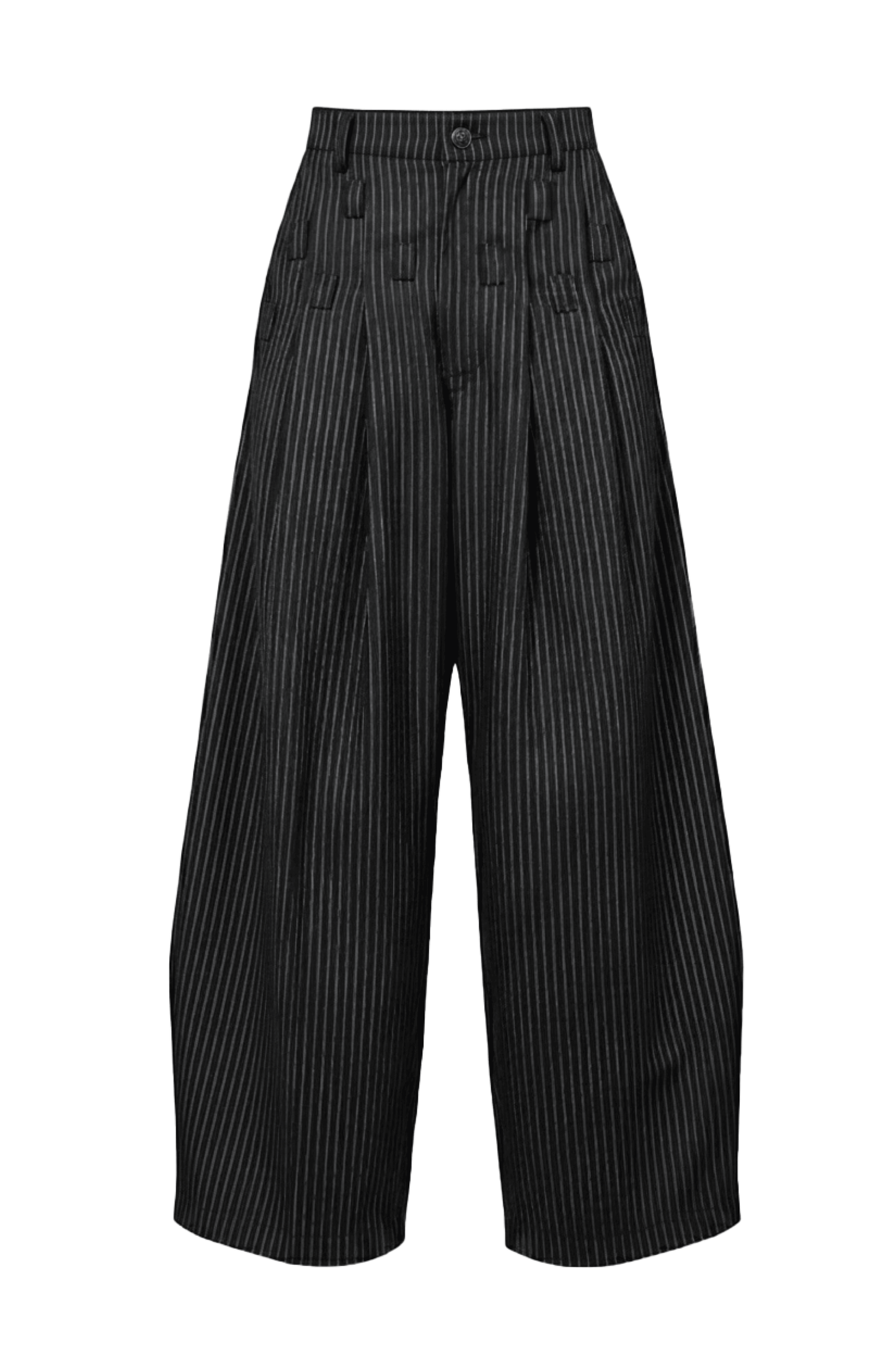 Striped Barrel Pants
