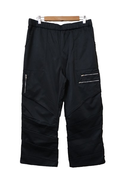 Midnight pleated jogger
