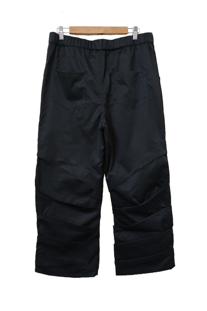 Midnight pleated jogger