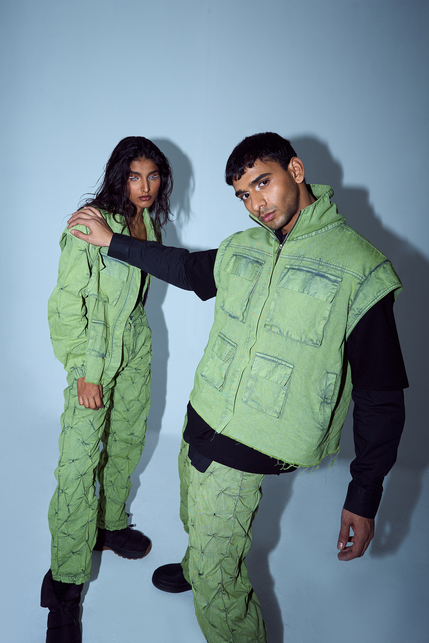 Convertible Surge Jacket - Lime