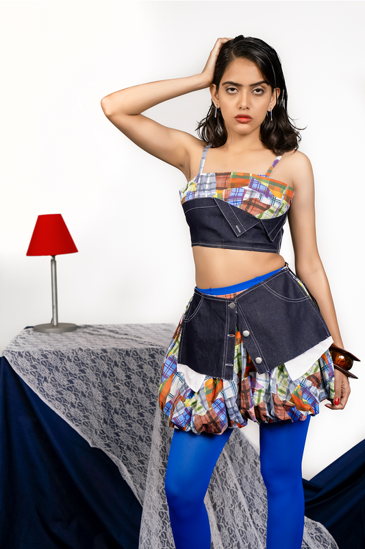 Quiet Chaos Crop Top