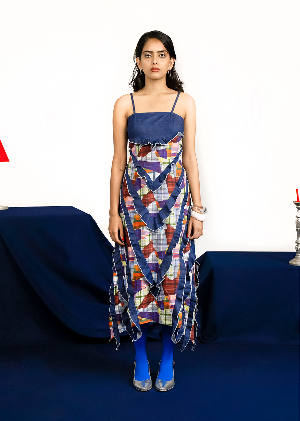 Quiet Chaos Ruffle Maxi Dress