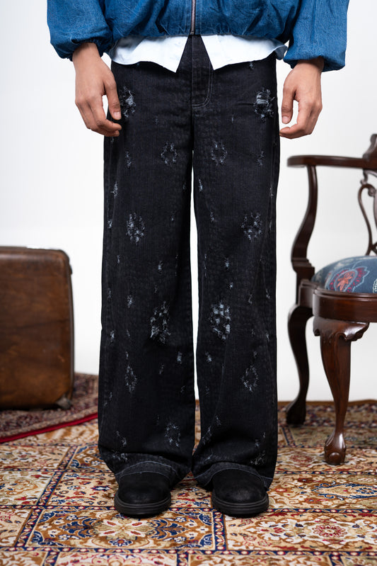 Snake Charmer Denim- Black