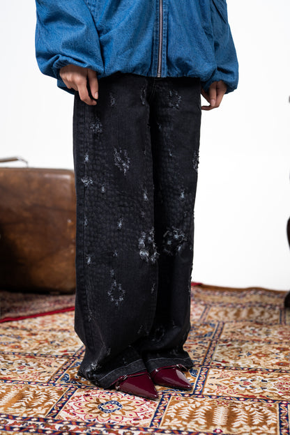 Snake Charmer Denim- Black