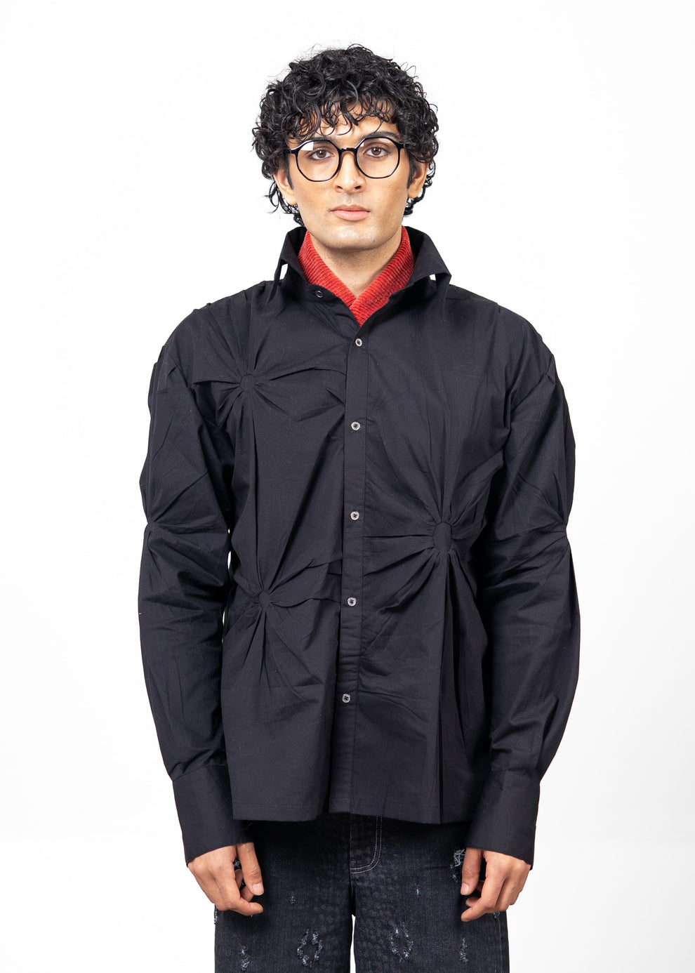 Revolution Shirt- Midnight black