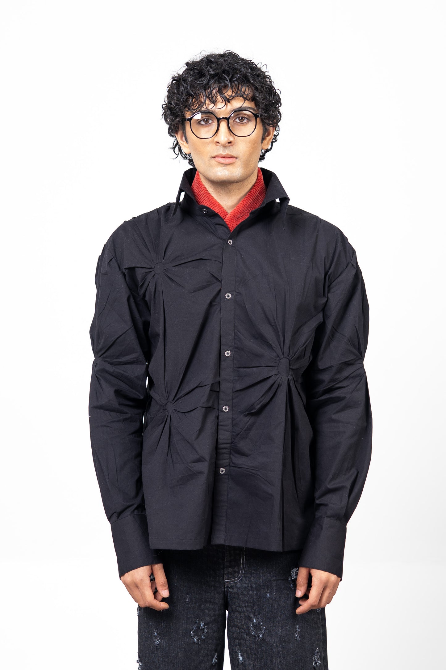 Revolution Shirt- Midnight black