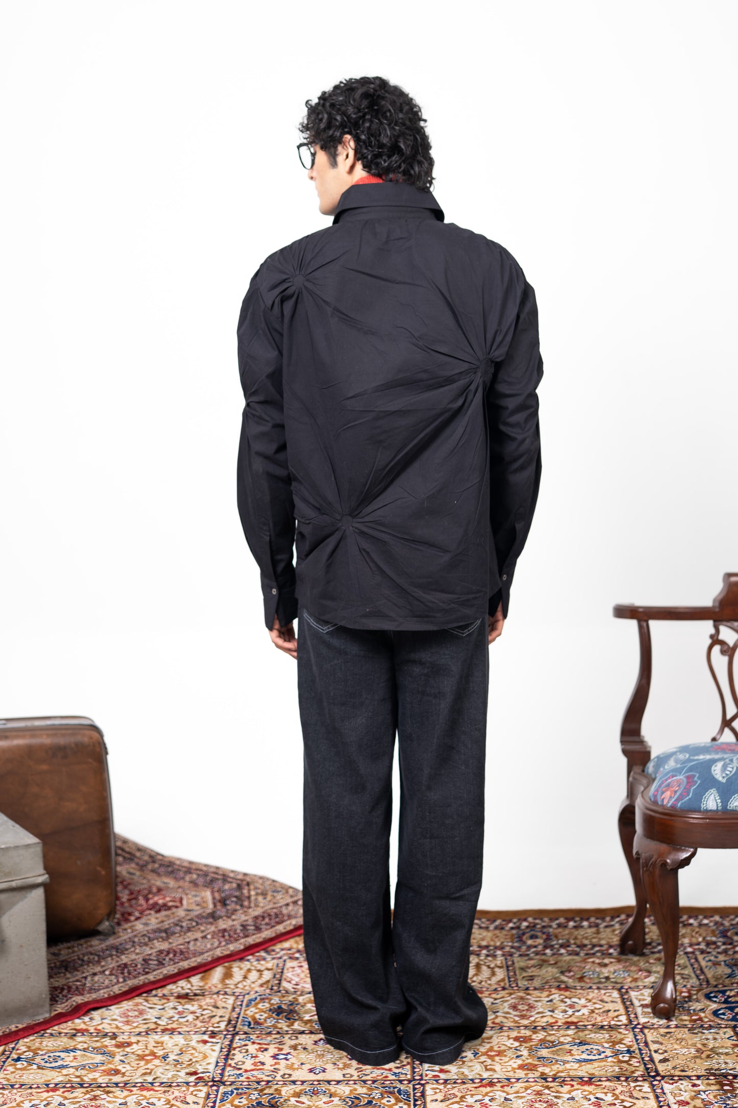 Revolution Shirt- Midnight black