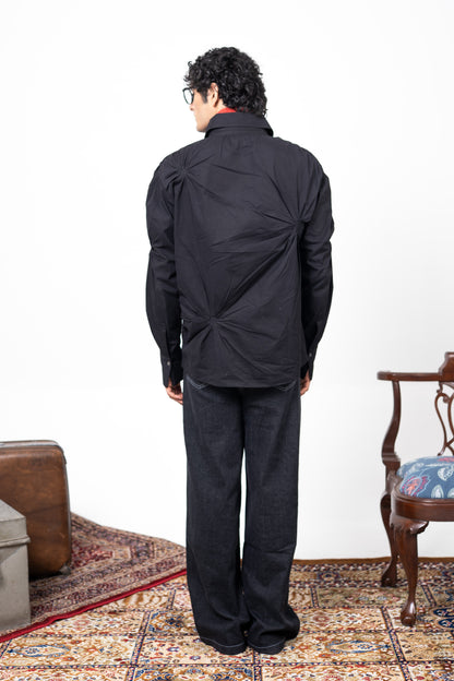 Revolution Shirt- Midnight black