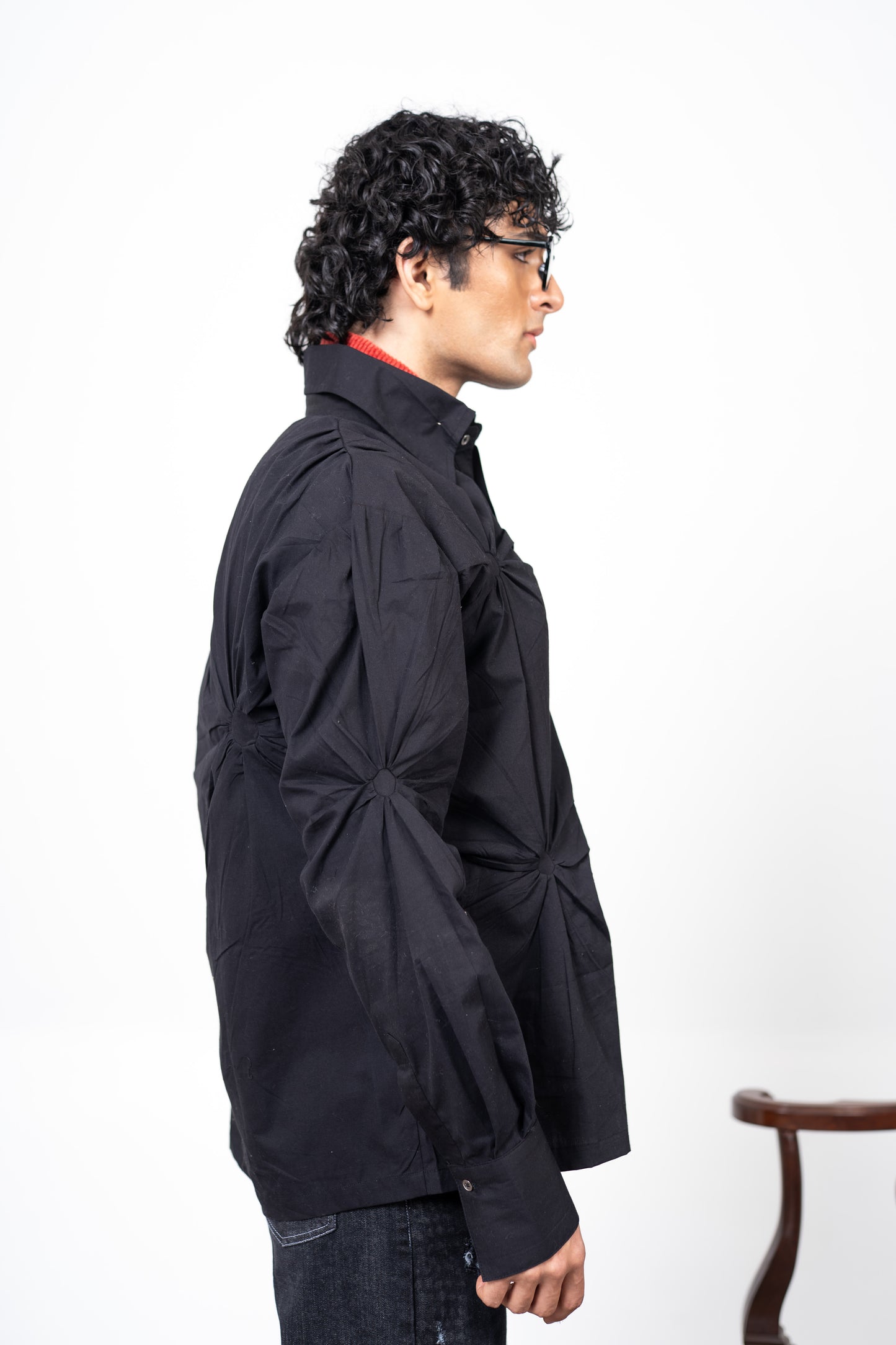 Revolution Shirt- Midnight black