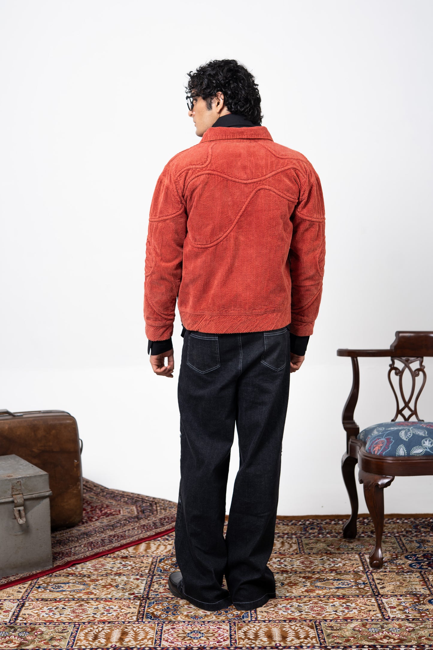 Scarlet Corded Unisex Jacket