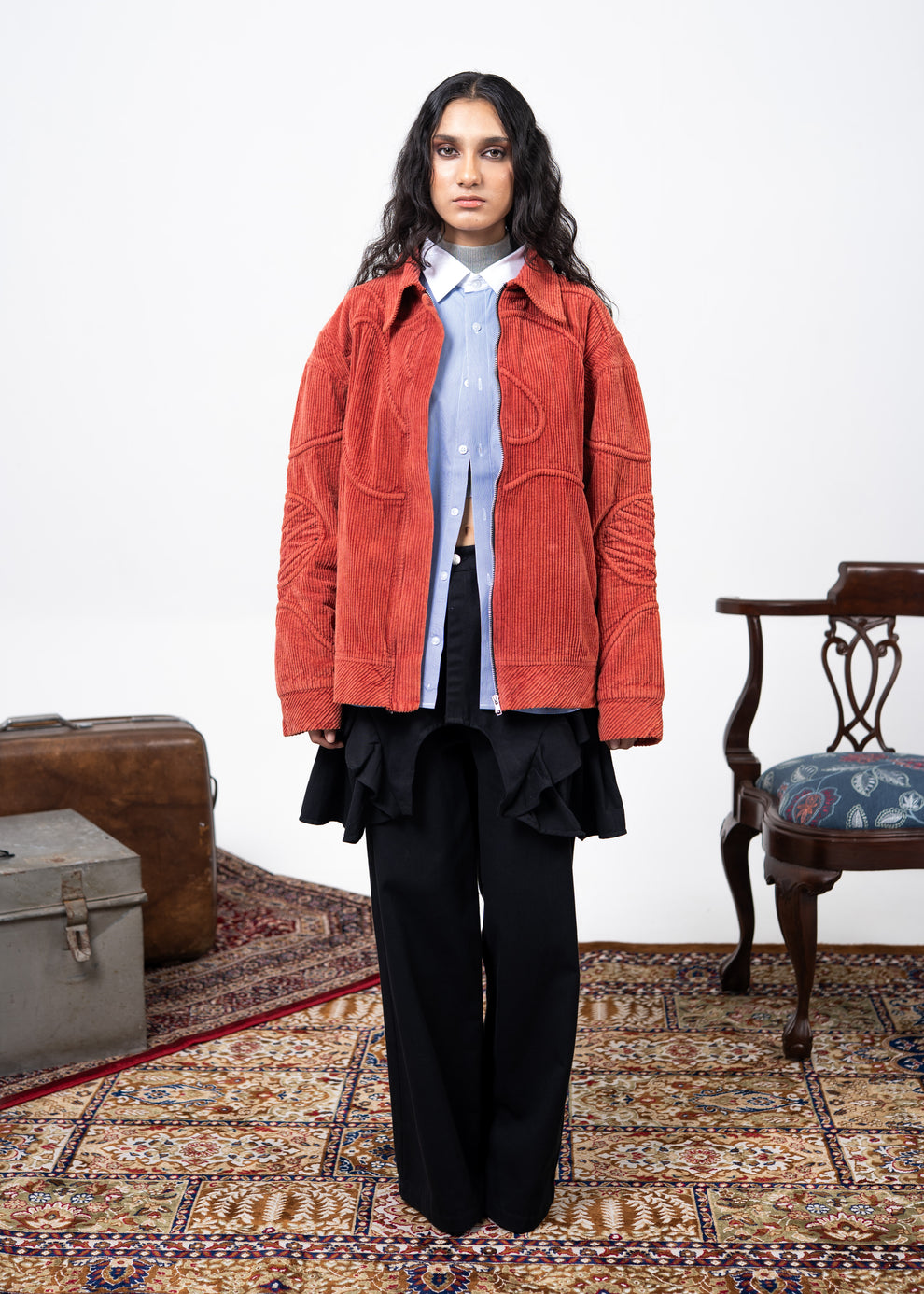 Scarlet Corded Unisex Jacket