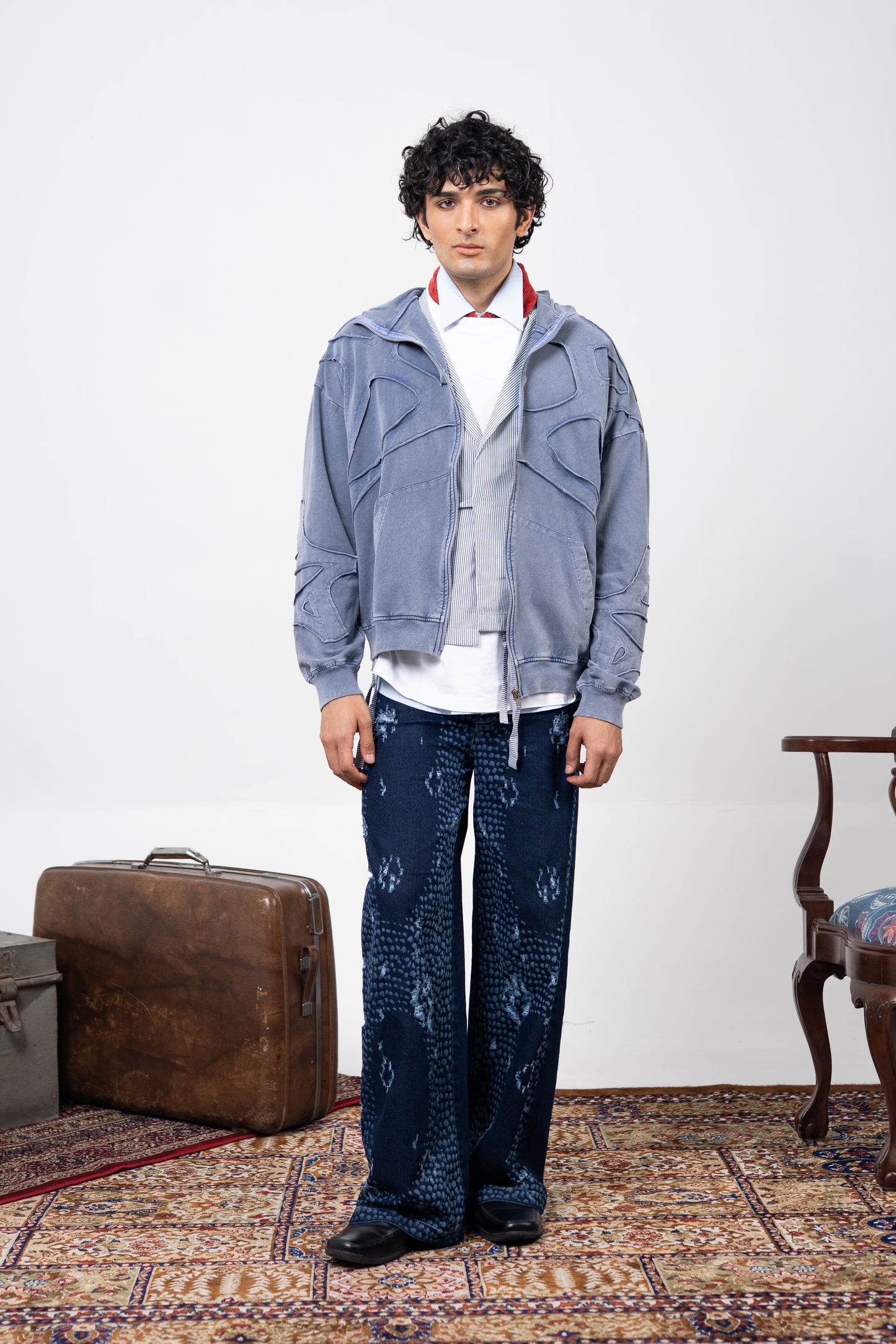 Snake Charmer Denim- Blue