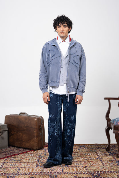 Snake Charmer Denim- Blue