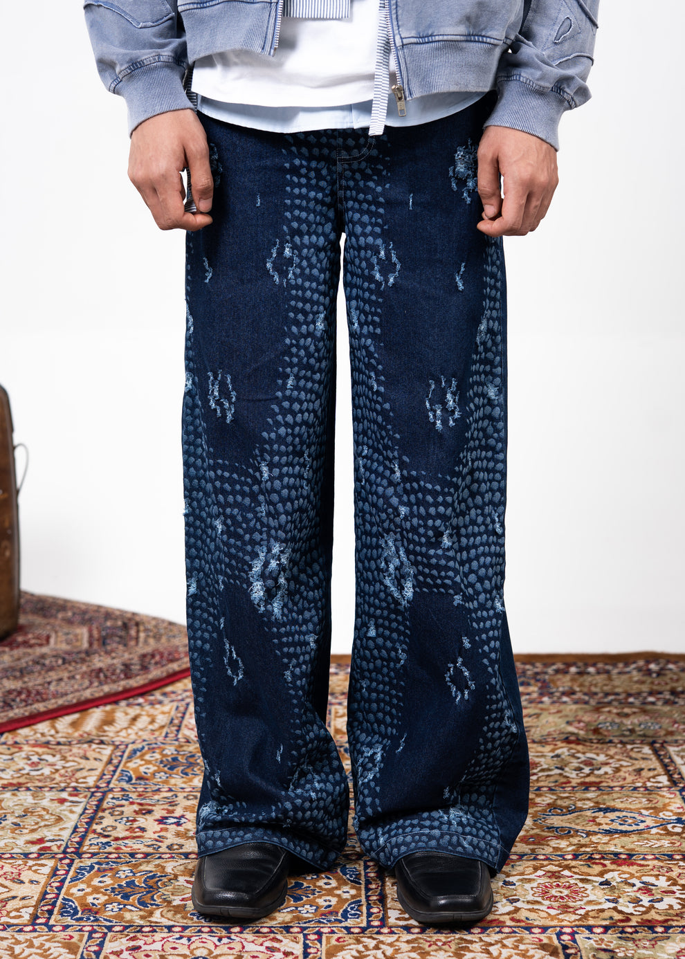 Snake Charmer Denim- Blue