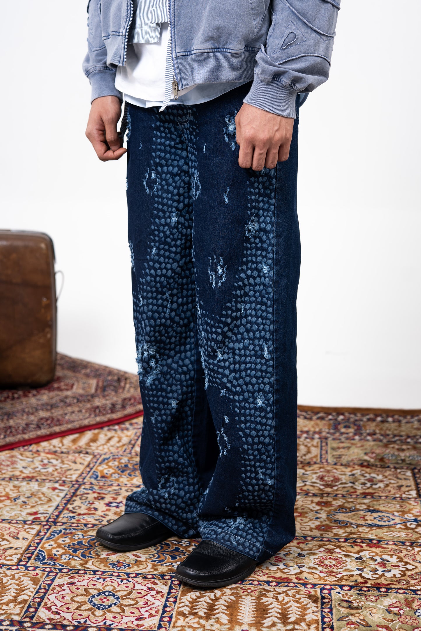 Snake Charmer Denim- Blue