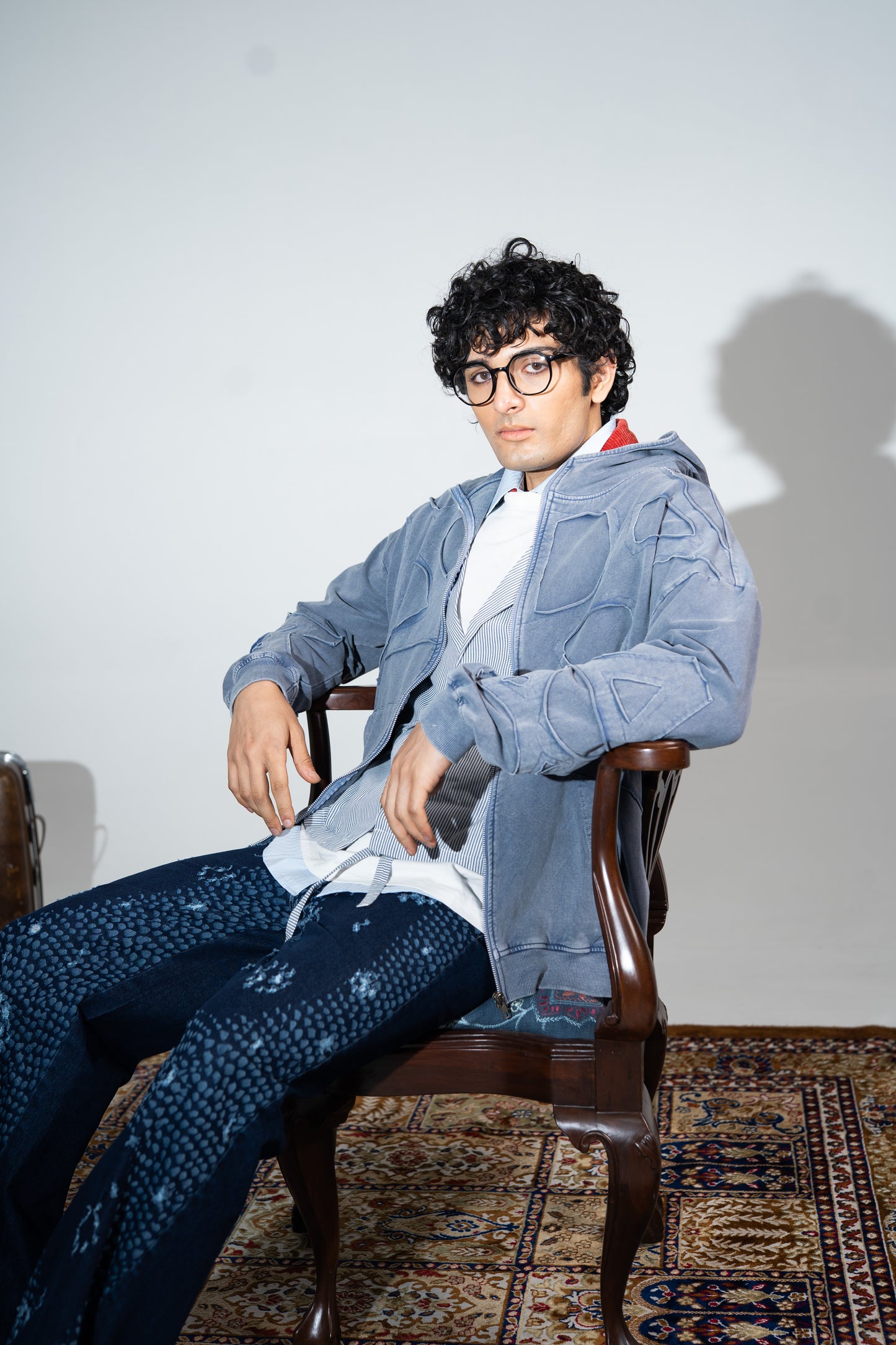 Snake Charmer Denim- Blue