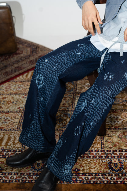 Snake Charmer Denim- Blue