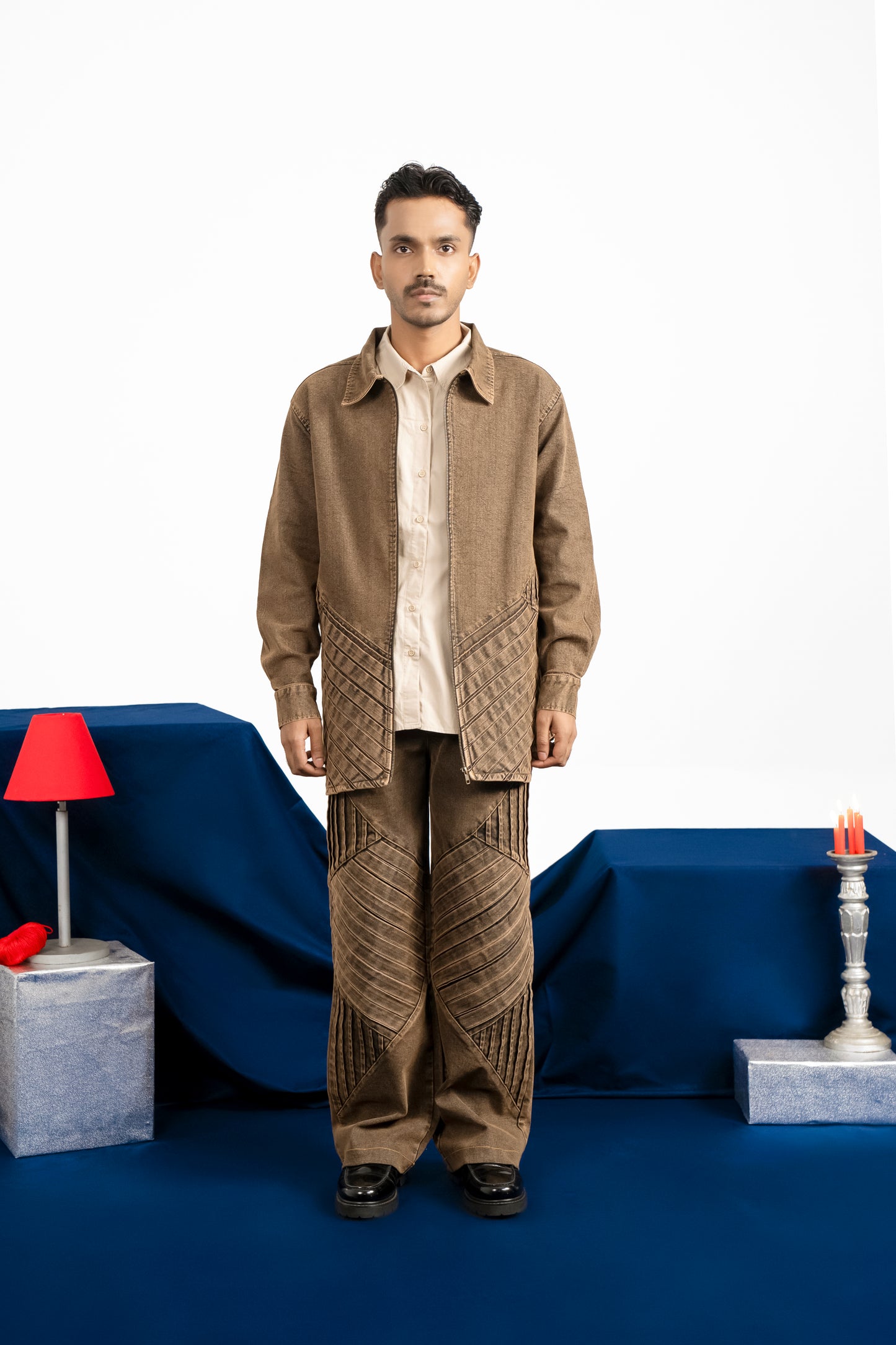Dirty Survival Denim Co-ord Set