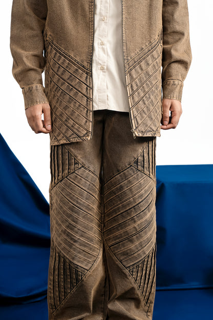 Dirty Survival Denim Co-ord Set