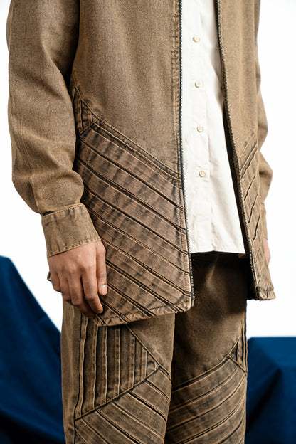 Dirty Survival Zipper Shirt