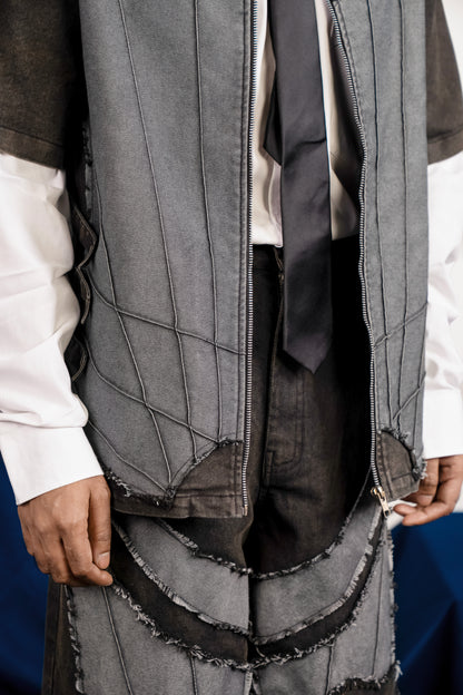 Shining Armour Panelled Shirt
