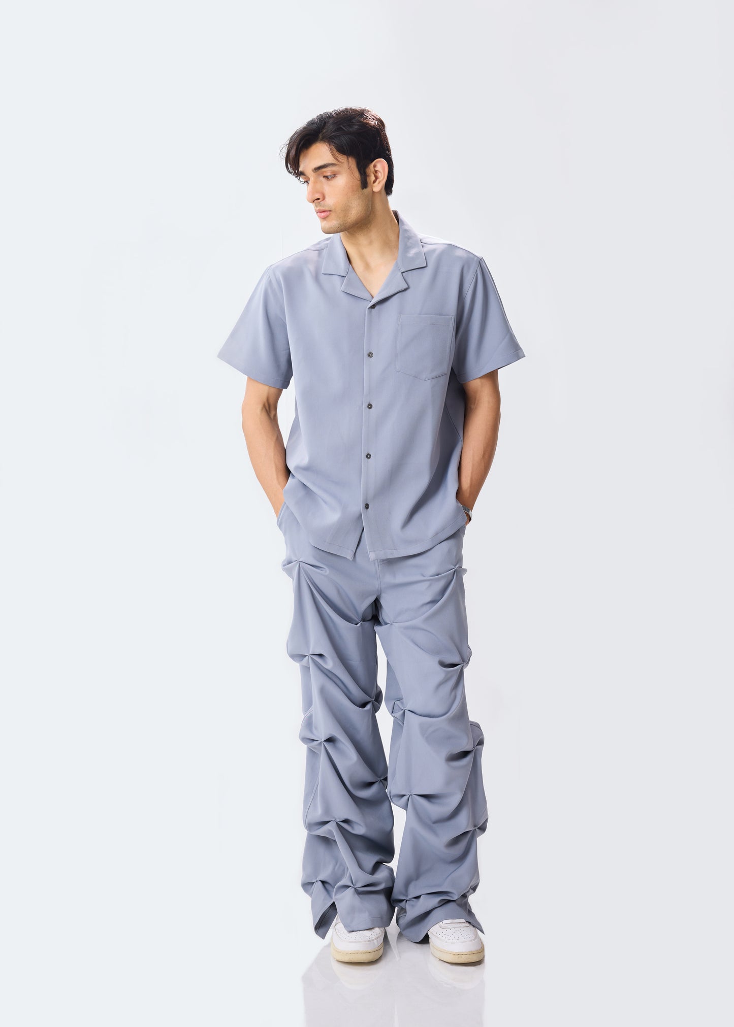 ASH GRAY BOWLING SHIRT