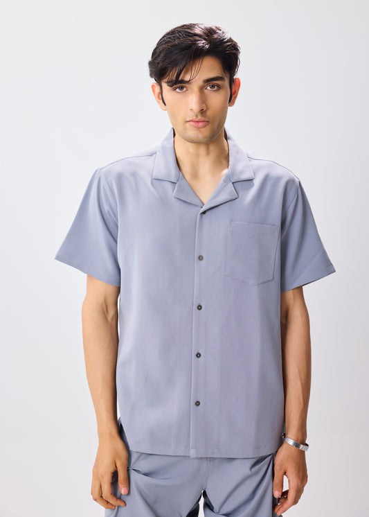 ASH GRAY BOWLING SHIRT