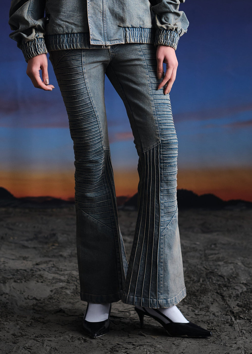 Vintage Warrior Boot Cut Denim