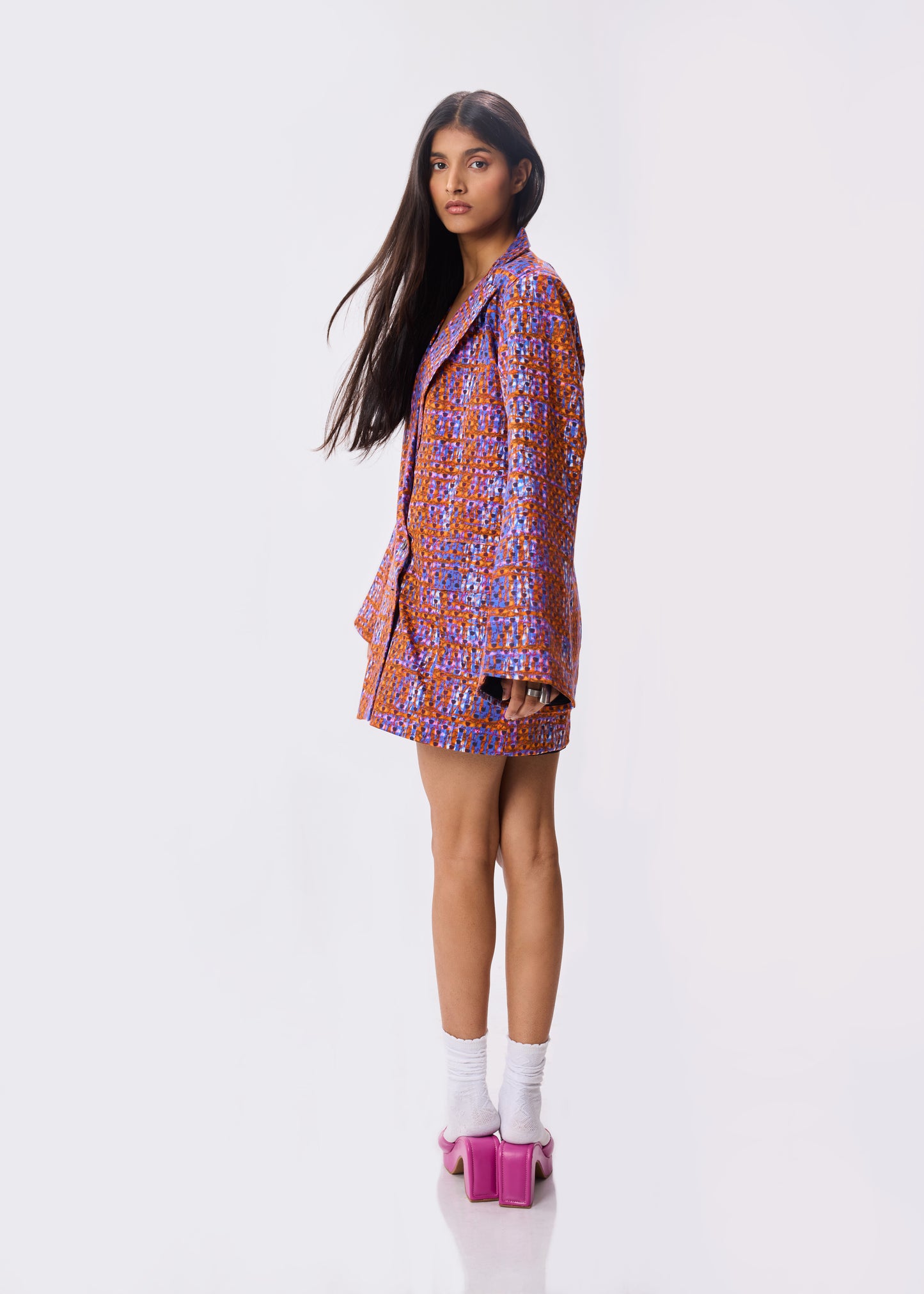 Surreal Vision Blazer Dress