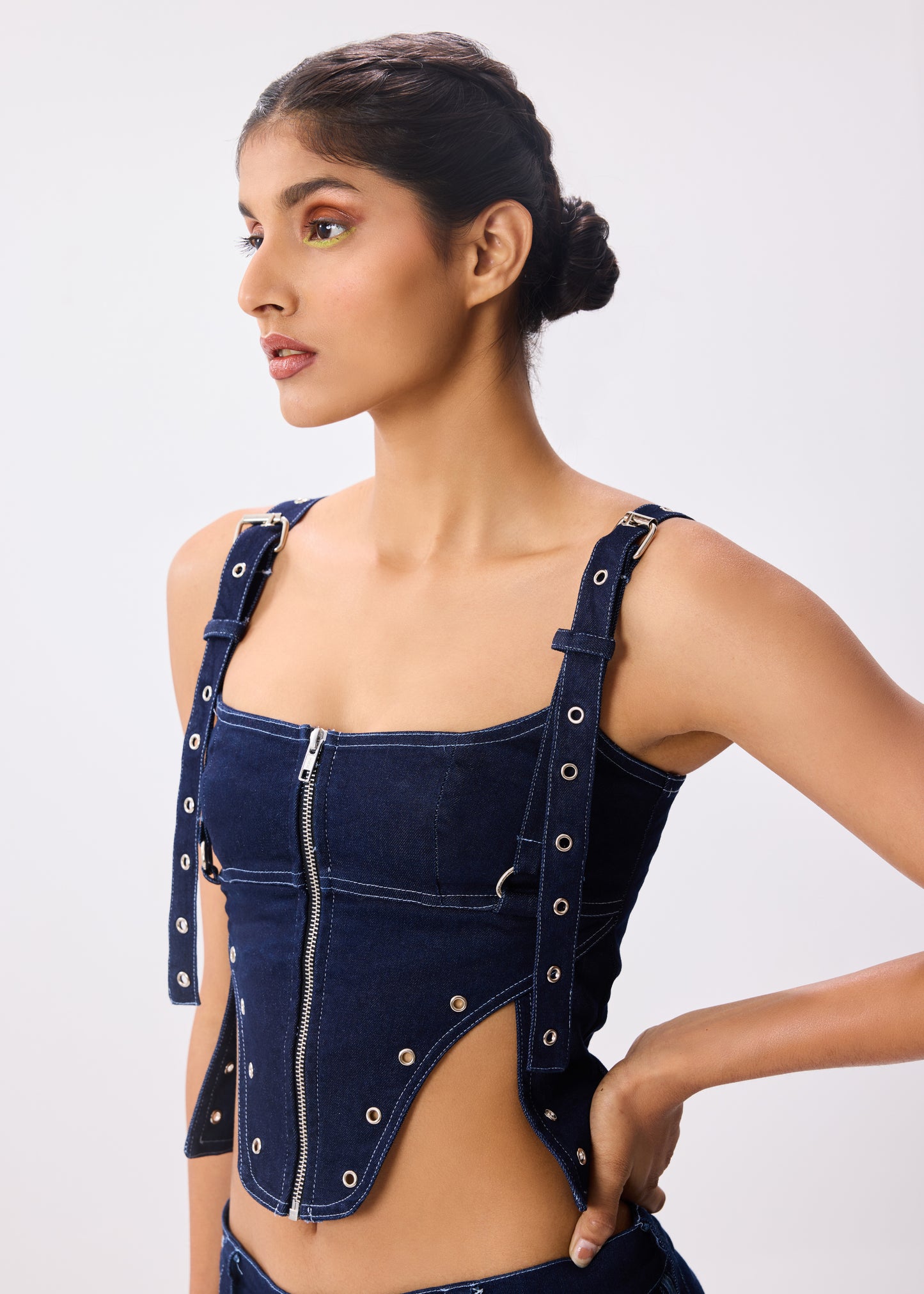 Buckle Up Corset Top